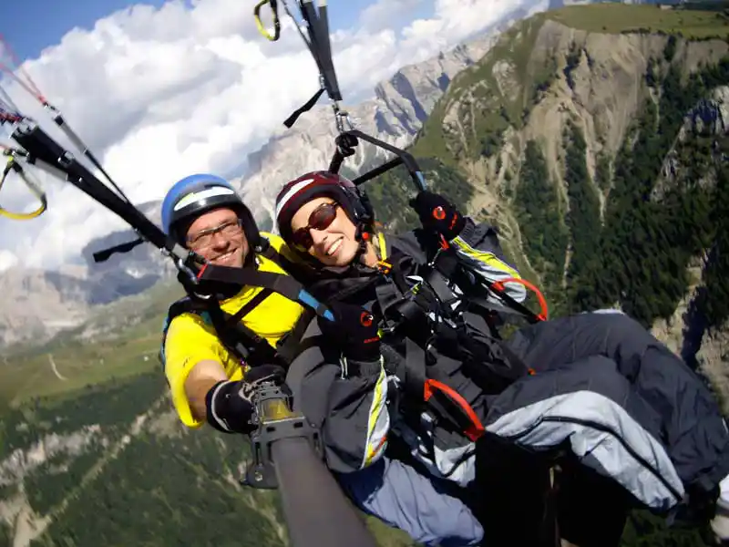 Parapendio biposto - voli turistici con passeggero