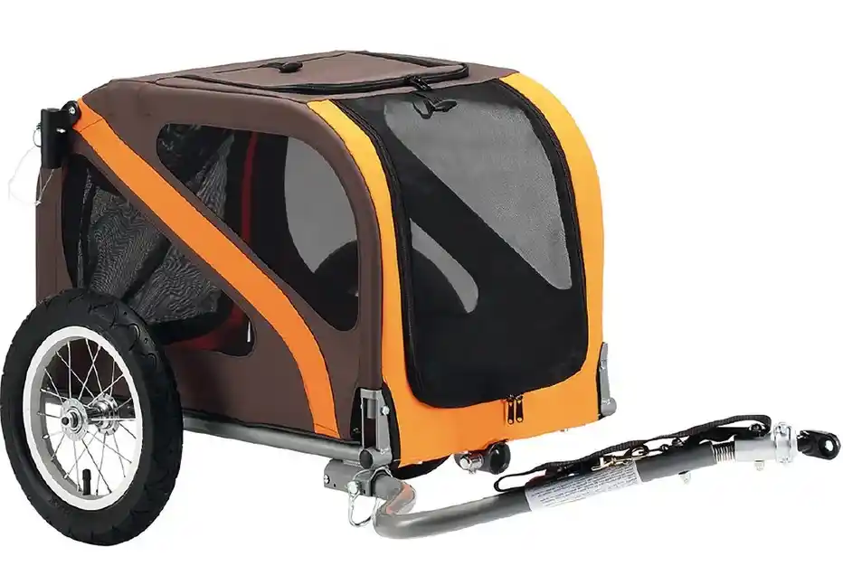 Dog trolley - bike dog trailer