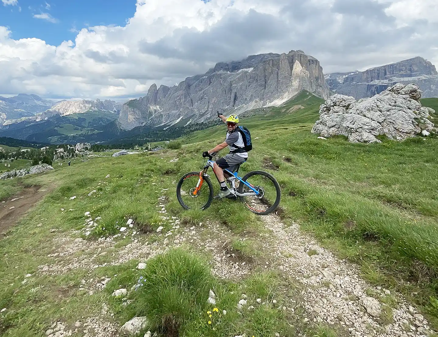 con la bici intorno al Sellaronda - Dolomiti