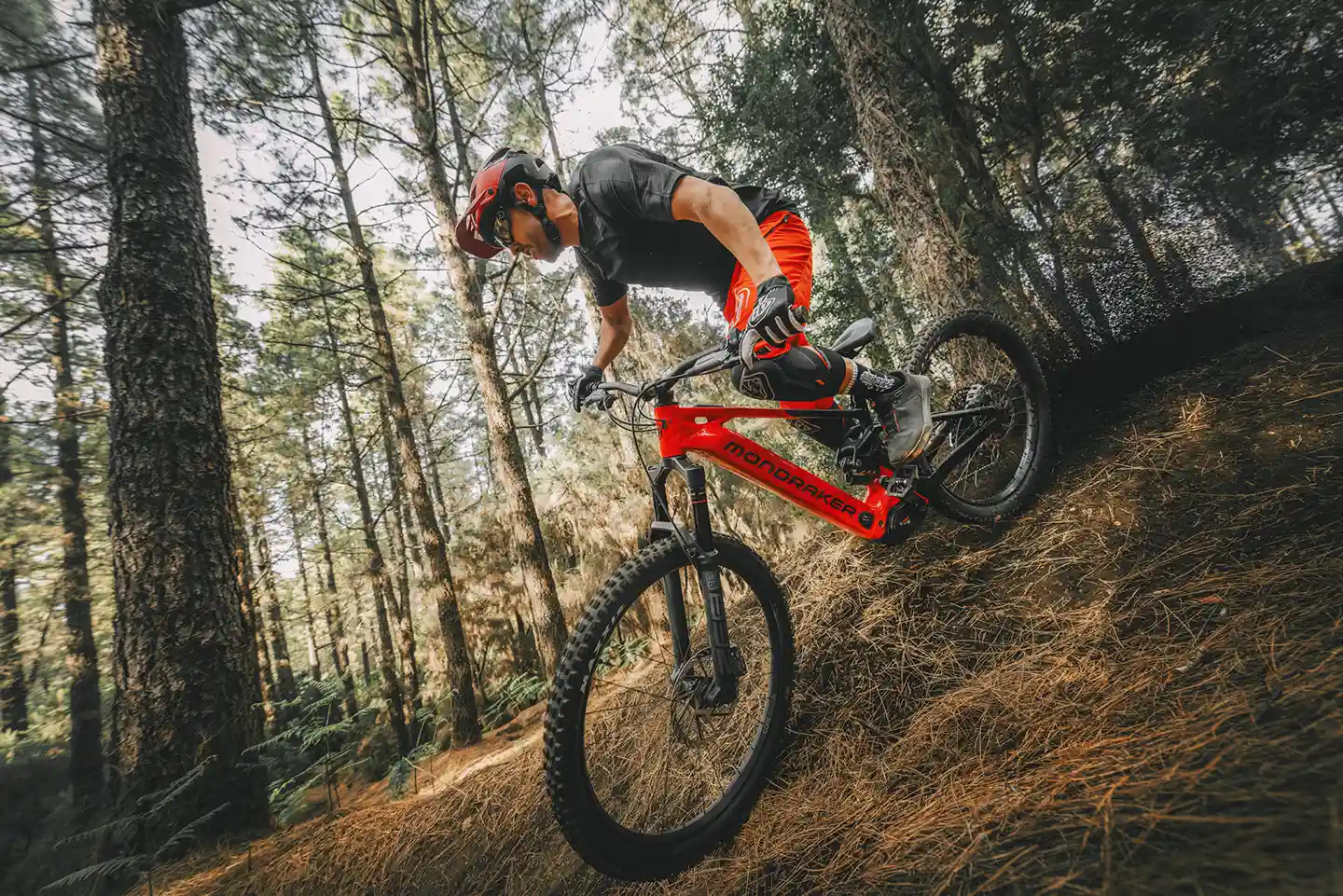 mondraker-level-bike-in-action-small Mondraker Level e-mtb in azione nel bosco